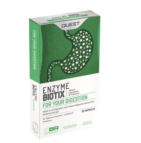 Quest Enzyme Biotix Πεπτικών Ενζύμων & Προβιοτικών