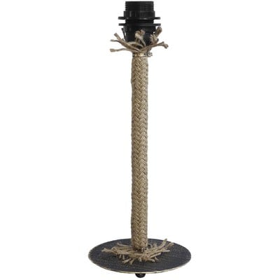 Table Lamp Metal Bronze With Rope Tlb-02 30cm