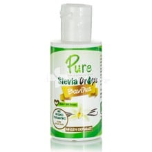 Pure Stevia Drops Βανίλια, 50ml