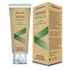 Genecom Terra Arnica Cream 30%, με Εκχύλισα Άρνικα