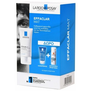 LA ROCHE-POSAY Effaclar mat 40ml & Effaclar gel 50