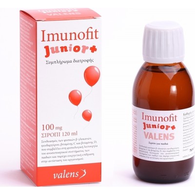 IMUNOFIT Junior Σιρόπι Παιδικό Για Το Ανοσοποιητικό Σύστημα 120ml