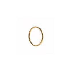 InoPlus Borghetti Earring Mono Orecchino Oro 12mm Gold 1 piece