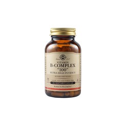 Solgar Formula B Complex 100 Σύμπλεγμα Βιταμινών Β Για Την Καλή Υγεία Του Νευρικού & Ανοσοποιητικού Συστήματος 100 φυτικές κάψουλες