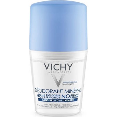 Vichy Deodorant 48h Mineral Roll-on Αποσμητικό με 