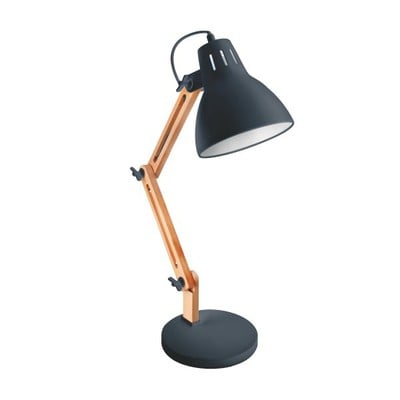 Desk Lamp Black-1Xe27