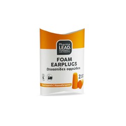 Pharmalead Foam Earplugs Ωτοασπίδες Σε Πορτοκαλί Χρώμα  2 τεμάχια