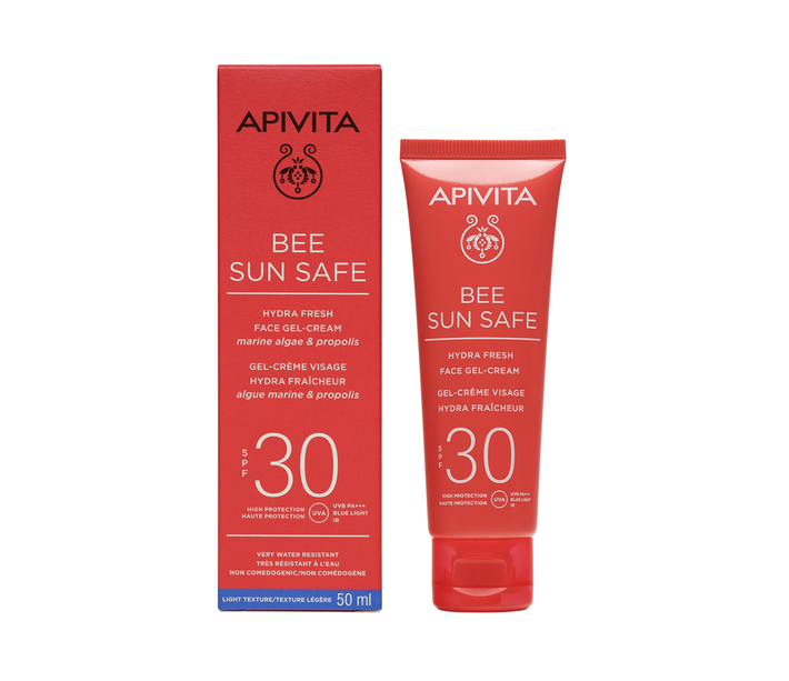 APIVITA BEE SUN SAFE FACE GEL-CREAM SPF30 50ML