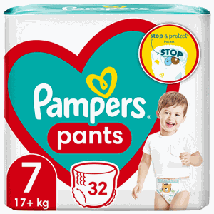 PAMPERS Pants No7 (17+kg) stop & protect Πάνα Βρακ