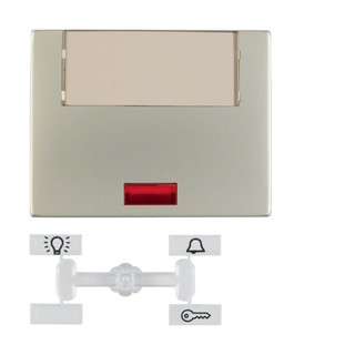 Berker K.5 Illuminated Switch/Push Button Plate wi