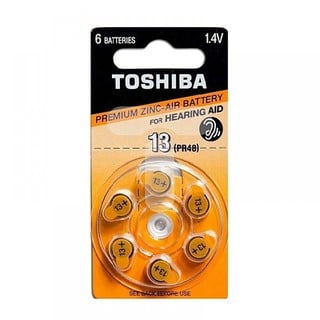 Μπαταρίες για Ακουστικό Βαρηκοΐας Toshiba 13/PR48 