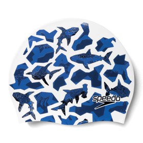Junior Printed Silicone   Σκουφάκι Εισ.