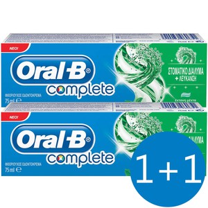 ORAL-B Complete Οδοντόκρεμα & Στοματικό διάλυμα με