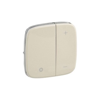 Valena Allure Cover Plate Dimmer 2 Gangs Ivory 752
