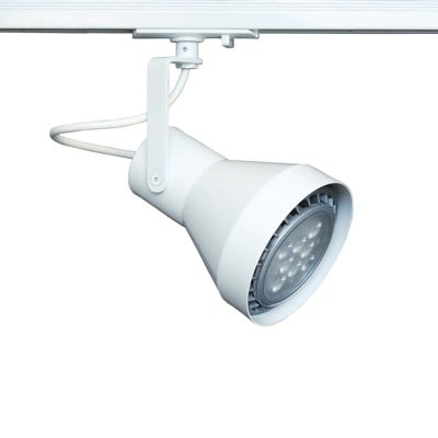 Single Phase Rail Spot Light White Ε27 Par30 Moma 