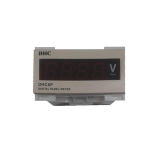 Βολτόμετρο Ψηφιακό 72x36 0-600V AC/DHCV 100-240V