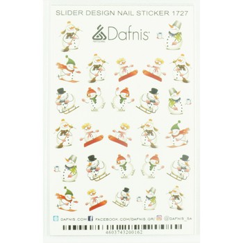 SD1727 DECAL NAIL STICKERS COLOR