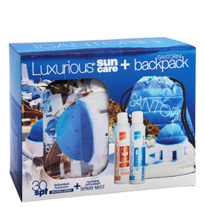 Luxurious Suncare Santorini Backpack-Kαλοκαιρινό Π