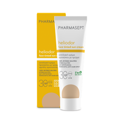 Pharmasept Heliodor Face Tinted Sun Cream SPF30 Αν