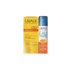 Uriage Bariesun Creme SPF50 + Sunscreen Face Cream 50ml + Gift Uriage Eua Thermale Thermal Water 50ml 