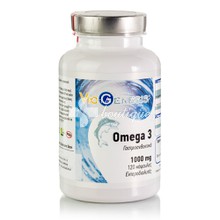 Viogenesis Omega 3 1000mg - Καρδιαγγειακό σύστημα, 120caps