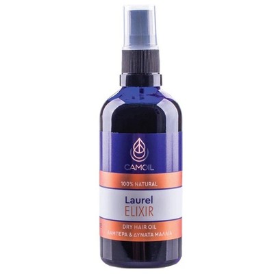 Zarbis Camoil Laurel Elixir Dry Hair Oil Spray Έλα