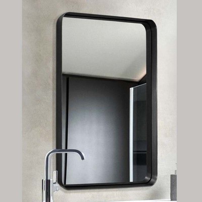 Καθρέπτης τοίχου μπάνιου 60x80 με στρογγυλεμένες γ