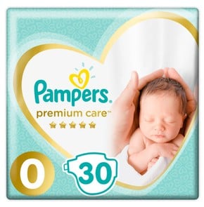 Pampers Premium Care Πάνες Μέγεθος 0 (Micro) <3 kg