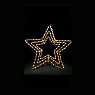 Christmas Star Triple White 7M Illuminated IR44 60