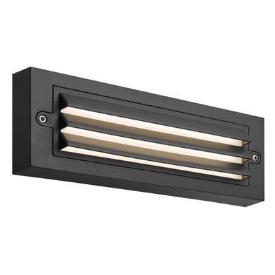 Outdoor Wall Light Led Black 6W 3000K 120Lm