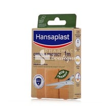 Hansaplast Green & Protect (1m x 6cm) - Οικολογικά Αυτοκόλλητα Επιθέματα, 10τμχ.