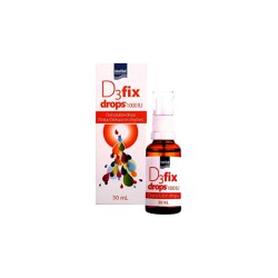Intermed D3 Fix Drops 1000IU Συμπλήρωμα Βιταμίνης D3 Σε Σταγόνες 30ml