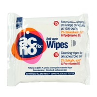 ACNOFIX CLEANSING WIPES 15ΤΕΜ