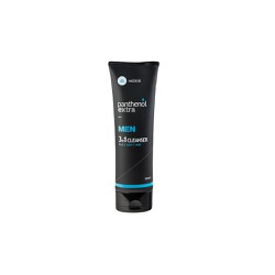 Medisei Panthenol Extra Men 3 in 1 Cleanser Refreshing Foam Shower & Shampoo For Men For Face Body & Hair 200ml