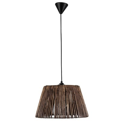 Pendant Light Brown Bell 1Xe27X60W