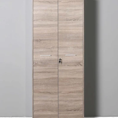 Βιβλιοθήκη με Ντουλάπι 72x34x187cm Latte Fidelio S