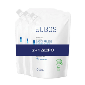 EUBOS Refill blue 400ml 2+1 ΔΩΡΟ 