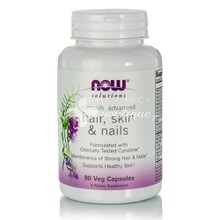 Now Hair, Skin & Nails - Δέρμα Μαλλιά Νύχια, 90 veg caps