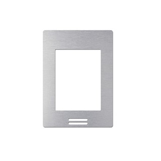 Front Wall for SE8300 Room Controller Brushed Stee