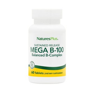Natures Plus Vitamin Mega B 100, 60 tabs