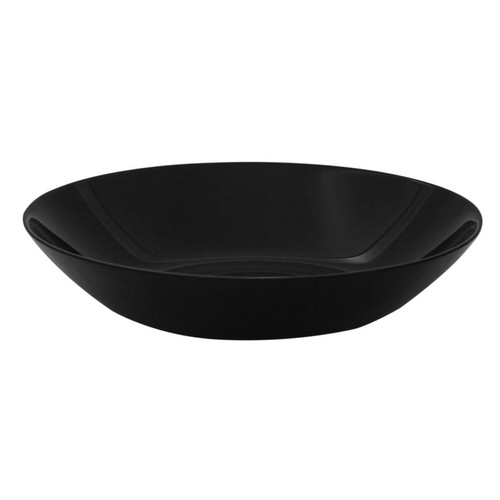 Porculanska crni tanjir 20cm