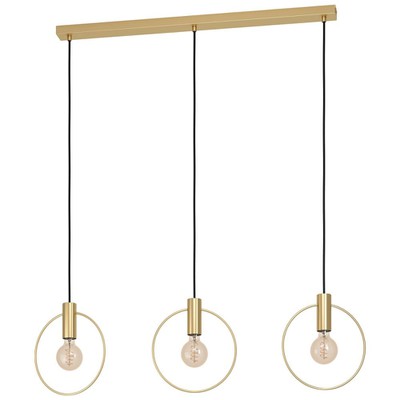 Pendant Light Manizales Brushed Brass 3Xe27