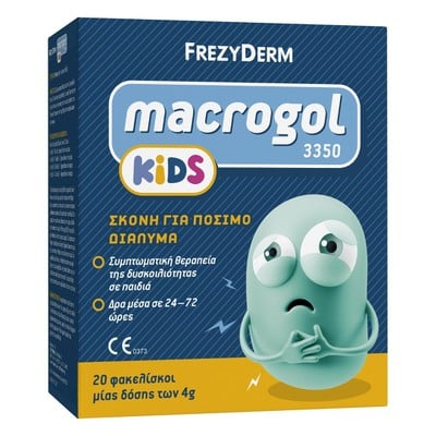 Frezyderm Macrogol 3350 Kids Σκόνη για Συμπτωματικ