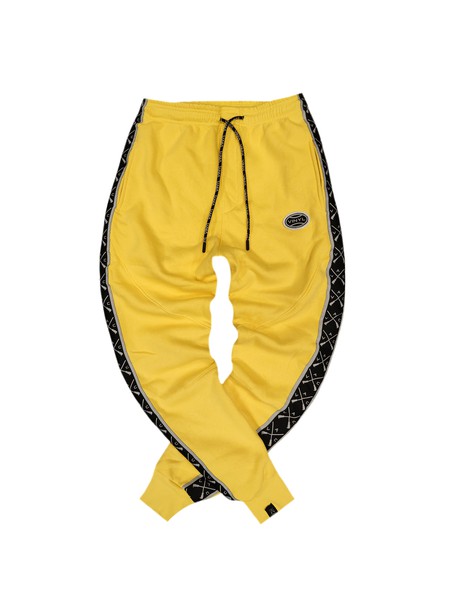 Vinyl art clothing oval logo pants - yellow
