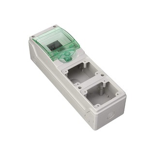 Waterproof Enlclosure 1x4Μ For Power Outlet 2 Open