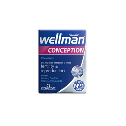 Vitabiotics Wellman Conception Supplement For Good Male Reproductive Health 30 tabs