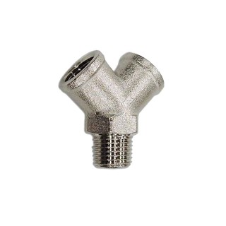 Y Connector  1XMale 2XFemale 1/4 AS030101