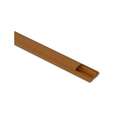 Floor Cable Trunking Walnut With Adhesive 75Χ18Mm 