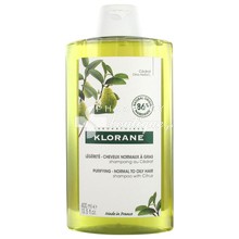 Klorane Shampoo Cedrat - Σαμπουάν Λάμψης για Ξηρά & Θαμπά Μαλλιά (Κίτρο), 400ml 