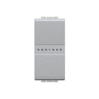 Livinglight Switch A/R 16Α 1 Module Aluminium NT40